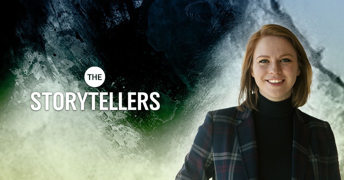 Promo banner for SSHRC Storytellers featuring Stacey Copeland